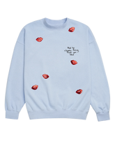 Sequin Red Lip Classic Thing That You Like Crewneck Sweatshirt