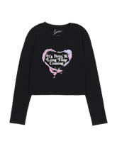 It's Been A Long Time Coming Cropped Longsleeve T-Shirt
