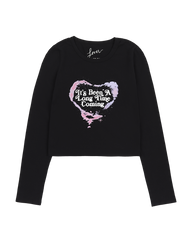 It's Been A Long Time Coming Cropped Longsleeve T-Shirt