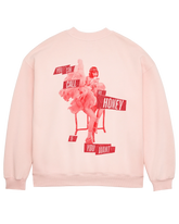 You Can Call Me Honey If You Want Pink Crewneck Sweatshirt