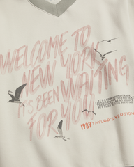 Welcome To New York, It’s Been Waiting For You V-Neck Pullover