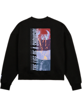 The Life of a Showgirl Film Strip Black Crewneck Sweatshirt