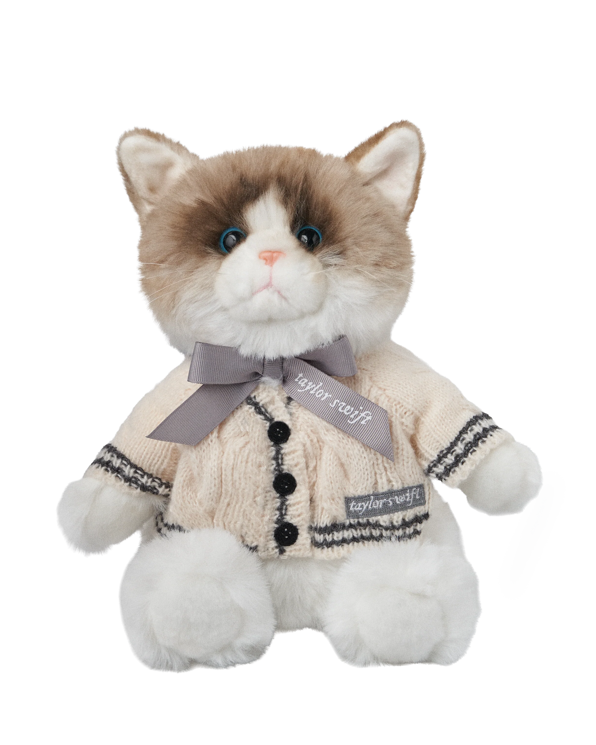 Folklore Album Cardigan Plush Cat