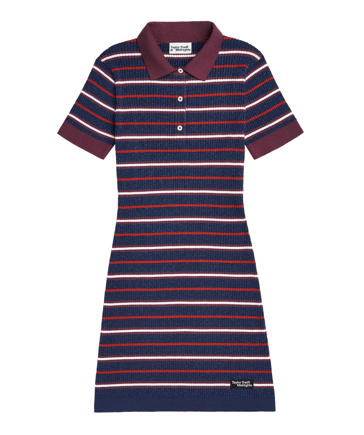 Rooting For The Anti-Hero Knit Polo Dress