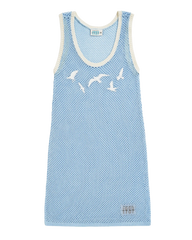 1989 Seagull Mesh Coverup Dress