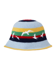 1989 Striped Seagull Hat