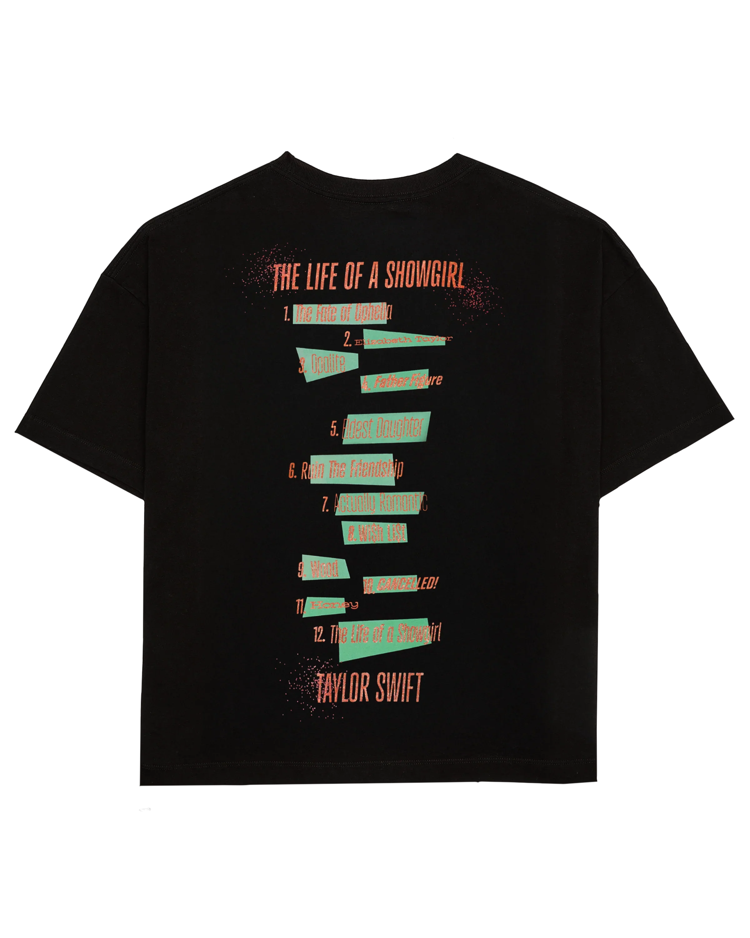 The Life of a Showgirl Album Cover T-Shirt