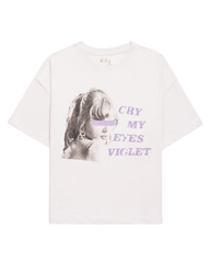 Cry My Eyes Violet Tee