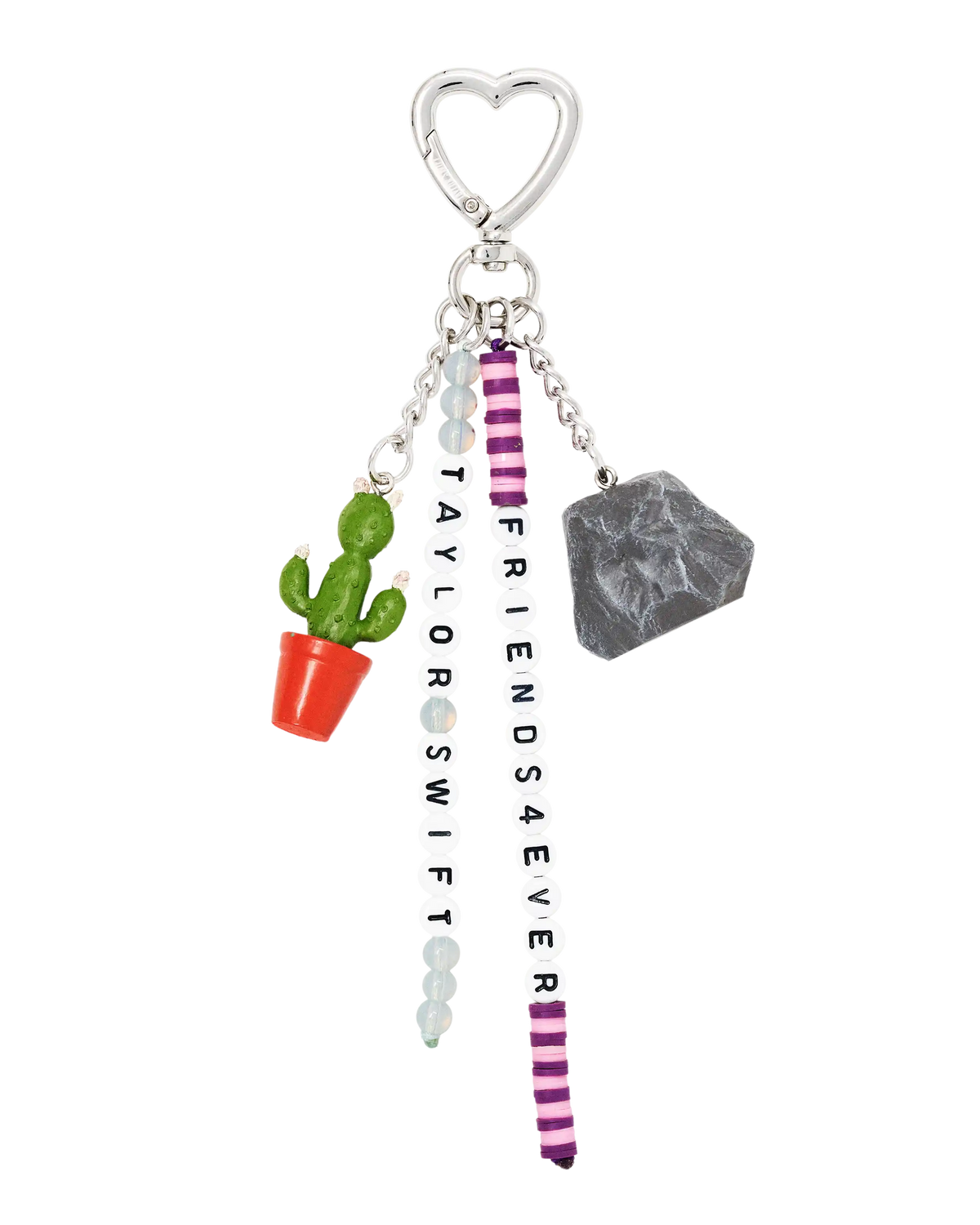 Friends4Ever Keychain and Bag Charm
