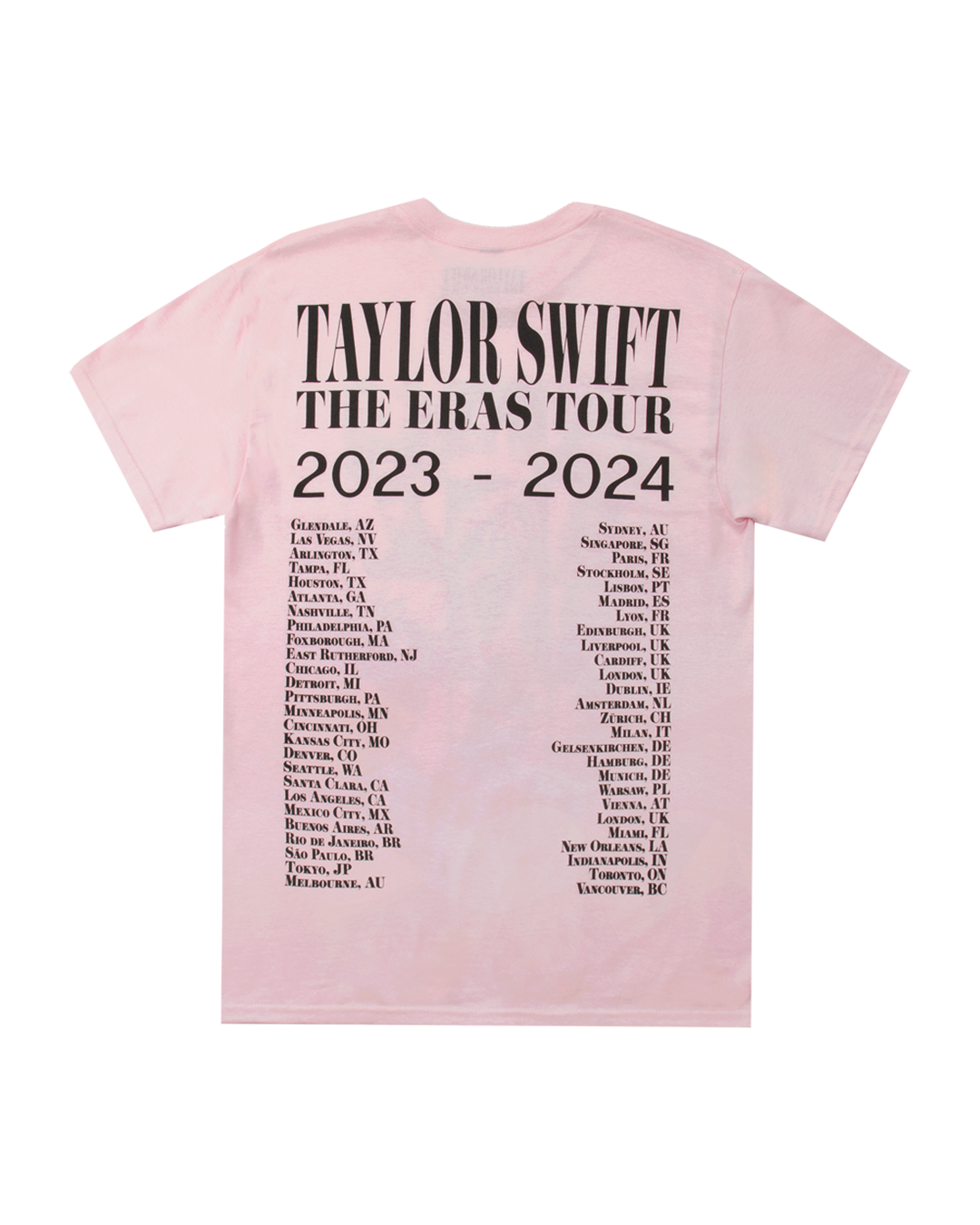 Taylor Swift | The Eras Tour Pink T-Shirt