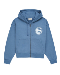 I Was Midnight Rain Zip Hoodie