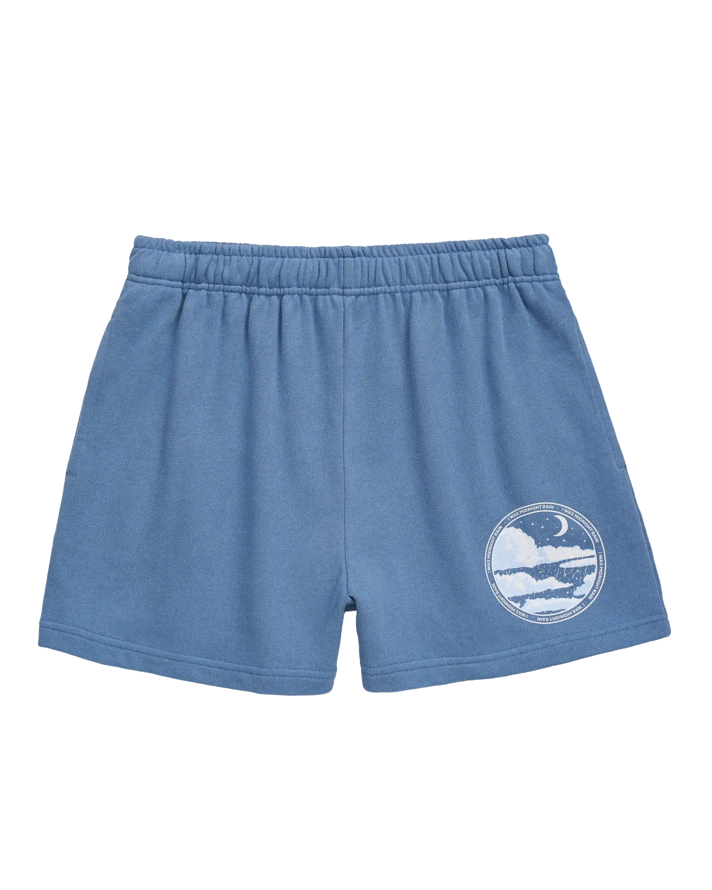 I Was Midnight Rain Sweat Shorts