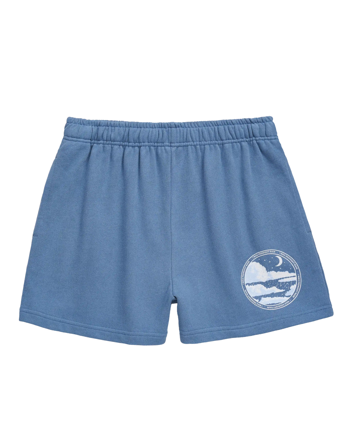 I Was Midnight Rain Sweat Shorts