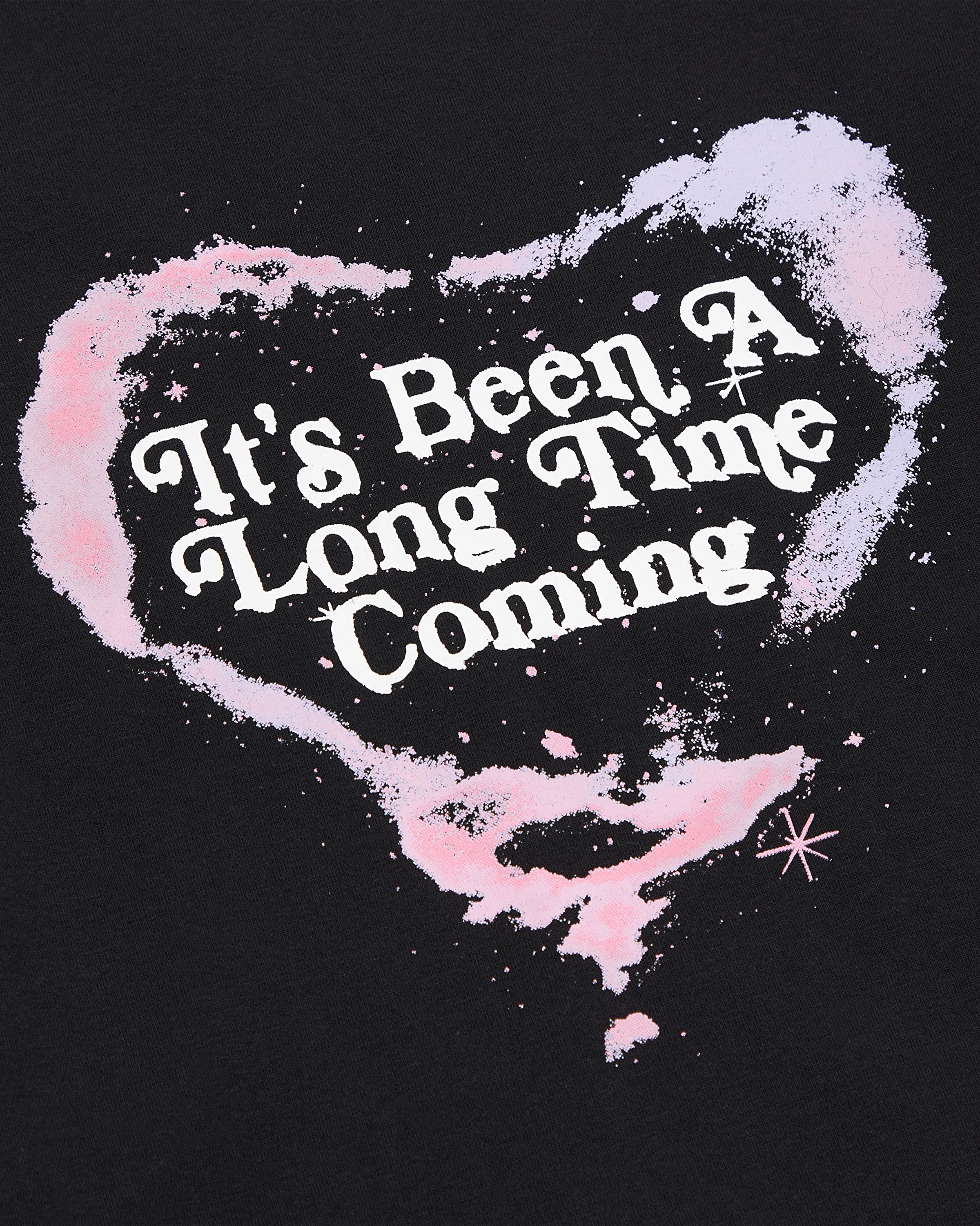 It's Been A Long Time Coming Cropped Longsleeve T-Shirt