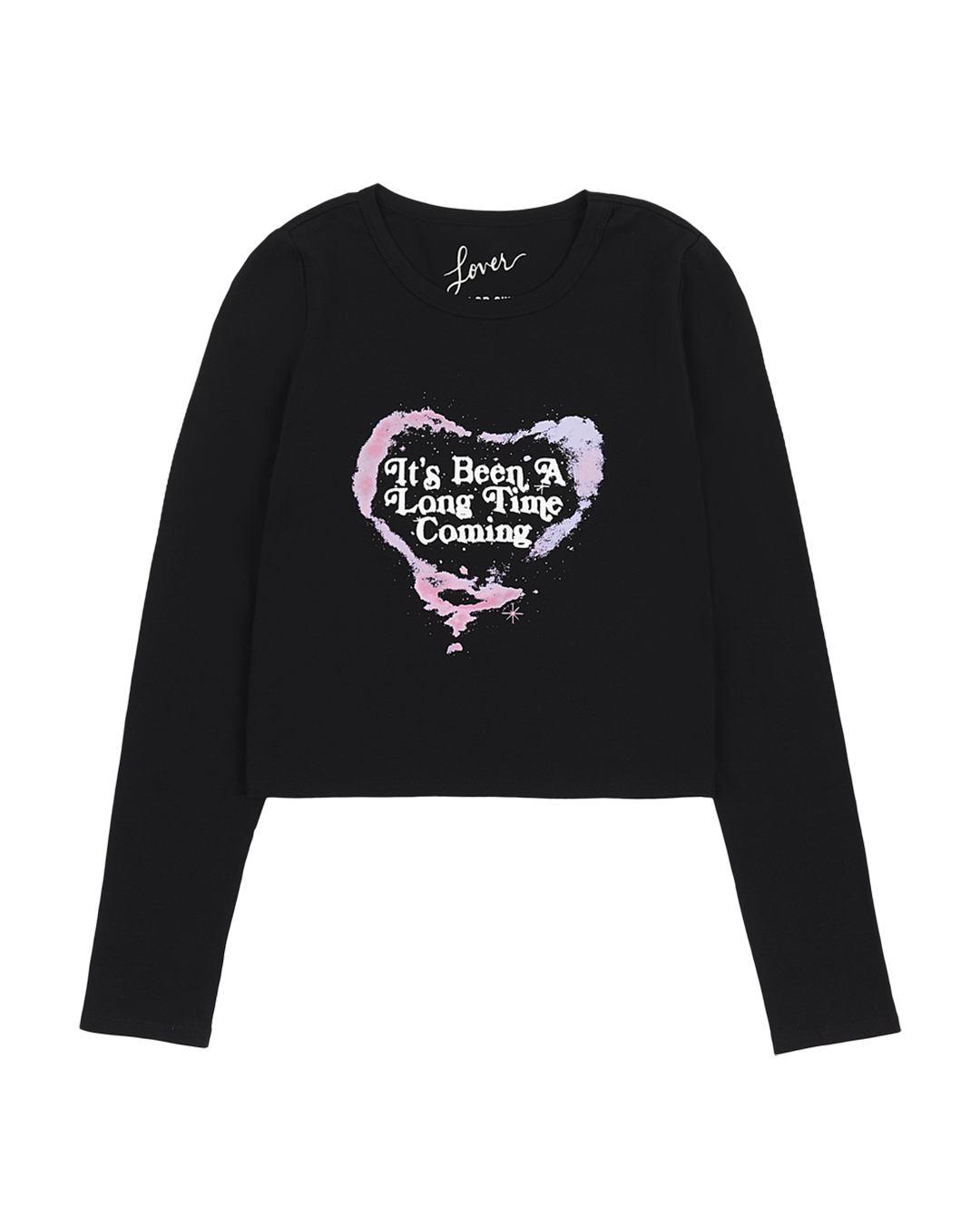It's Been A Long Time Coming Cropped Longsleeve T-Shirt