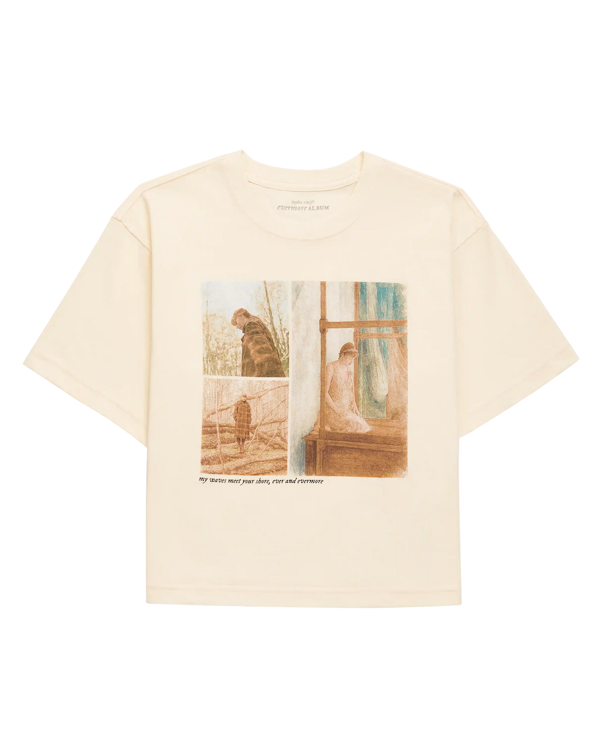 My Waves Meet Your Shore Cropped Tee