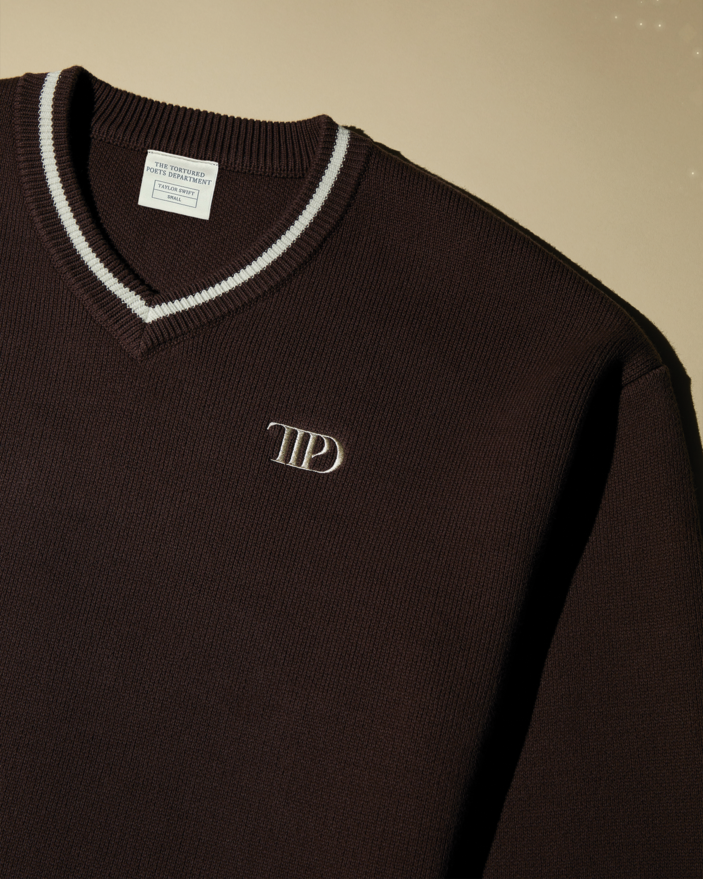 TTPD V-Neck Cropped Sweater