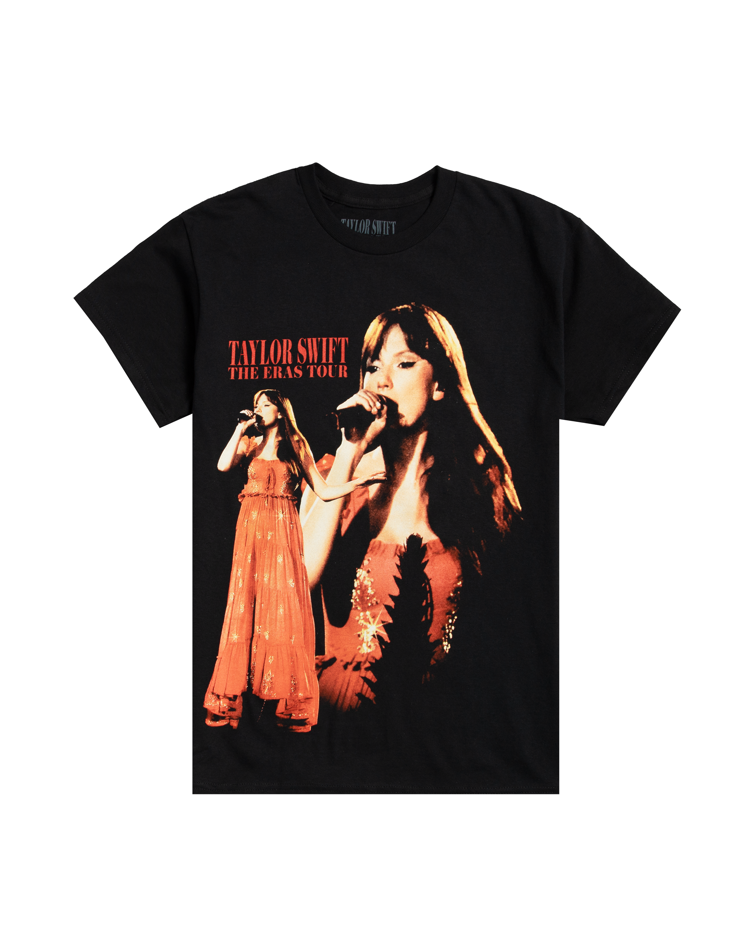 Taylor Swift | The Eras Tour Photo Black T-Shirt