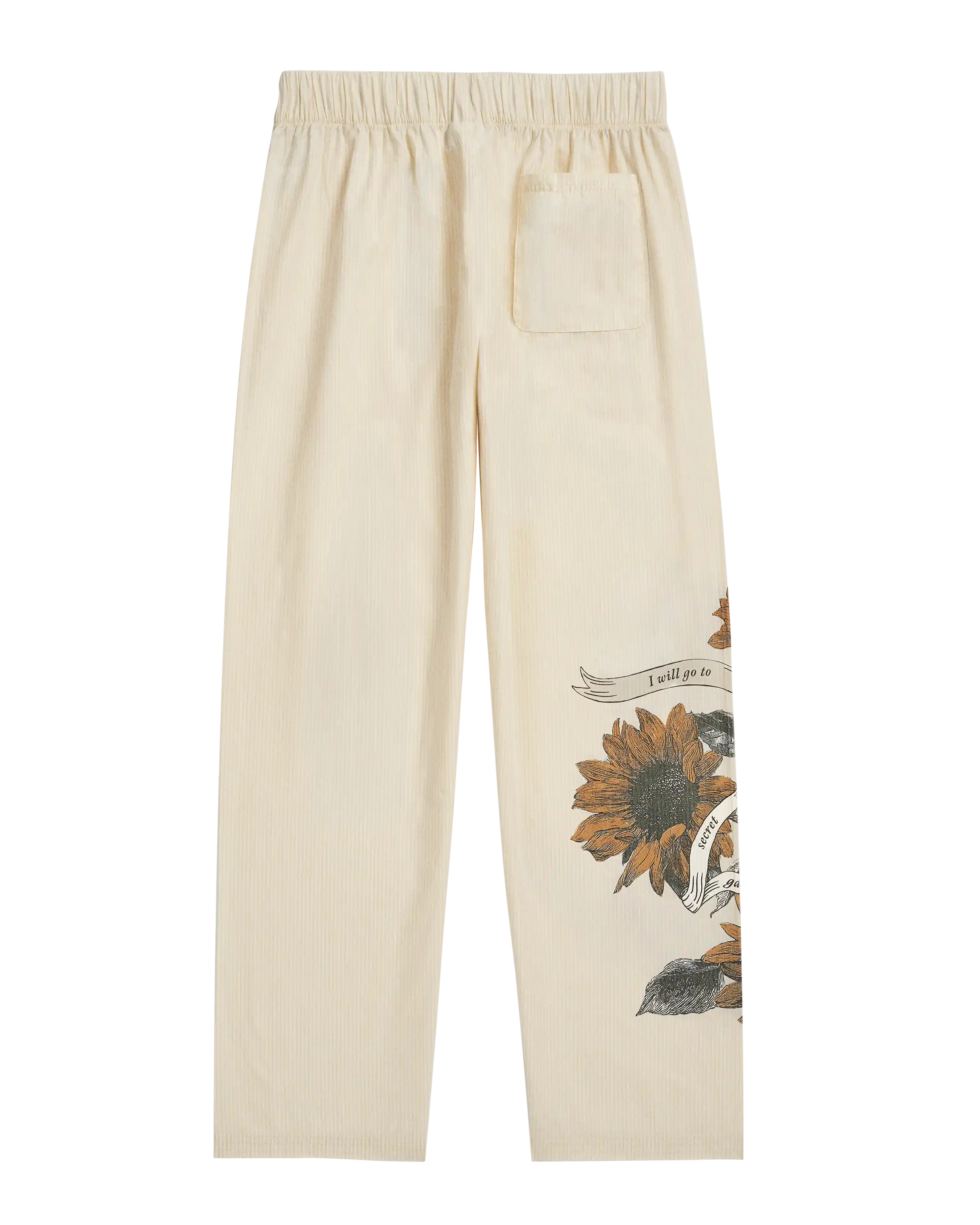 Secret Gardens in My Mind Poplin Pants