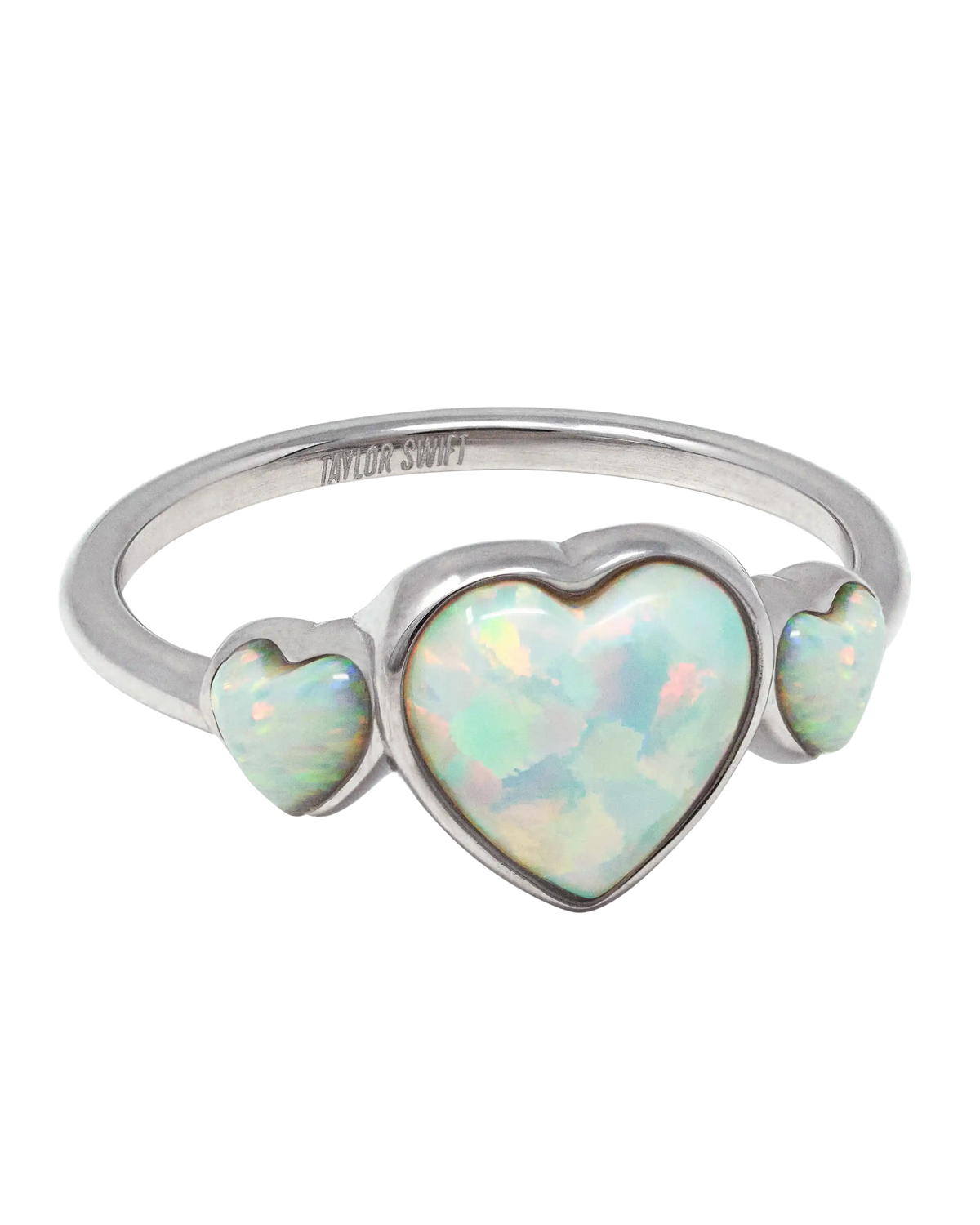 The Sky is Opalite Heart Ring