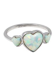 The Sky is Opalite Heart Ring