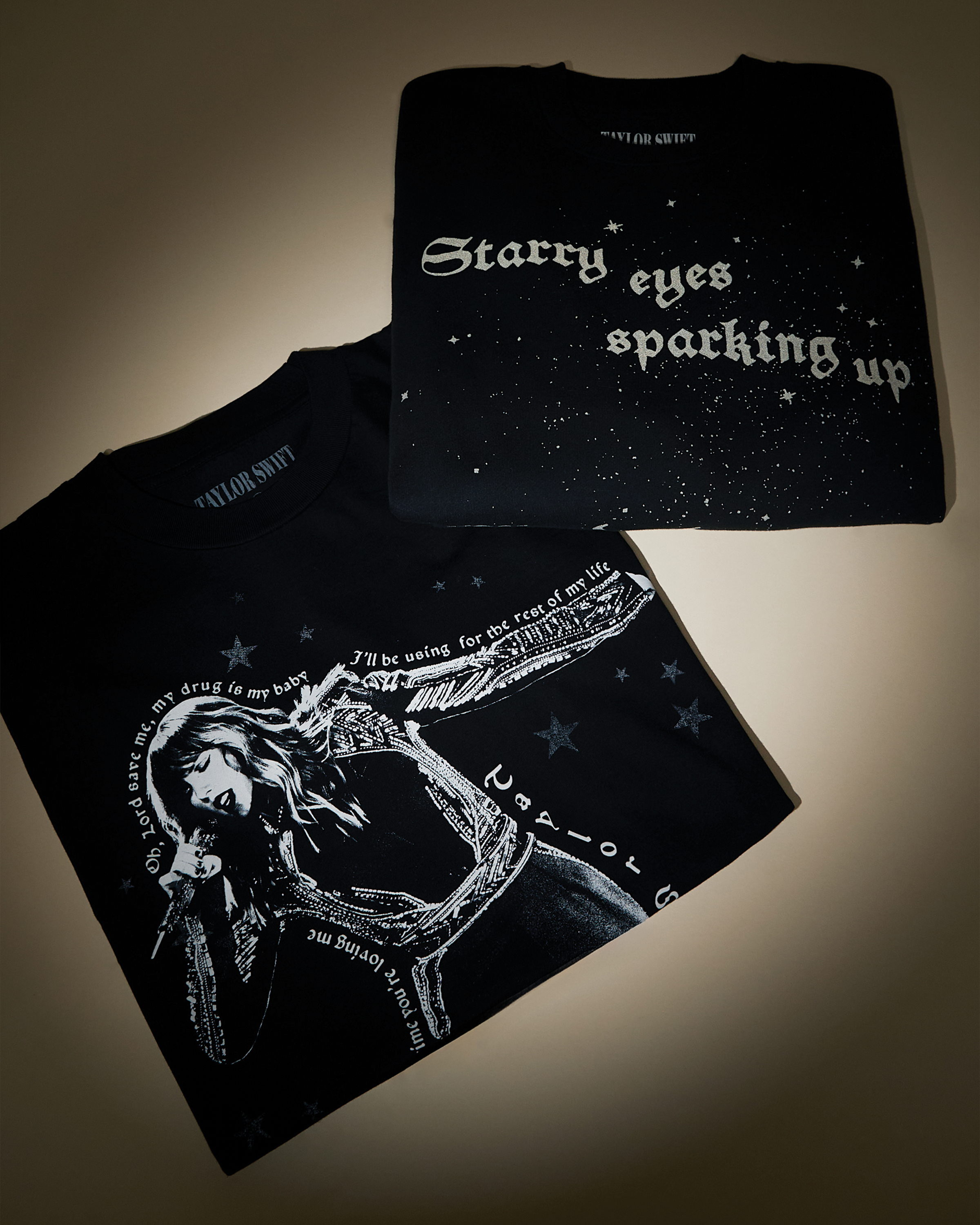 Sparking Up My Darkest Night Crewneck