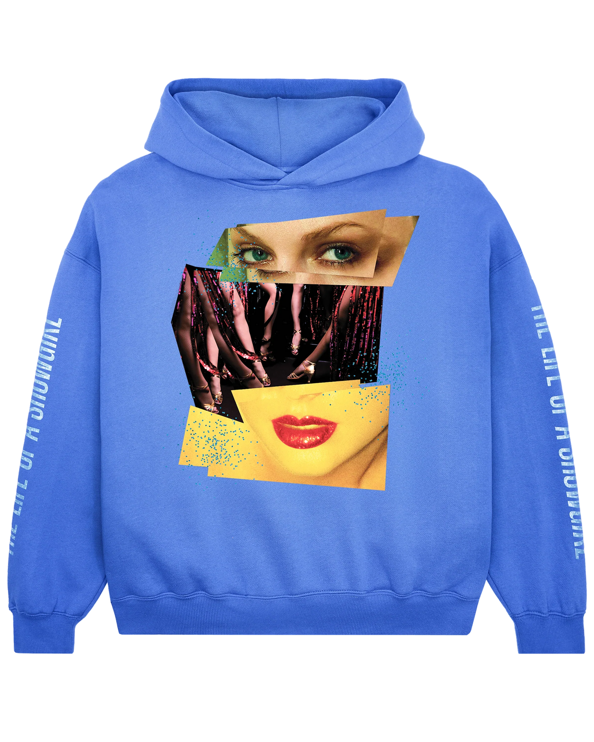 The Life of a Showgirl Violet Blue Hoodie