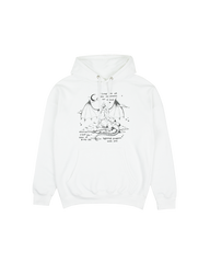 Fighting Dragons With You White Hoodie