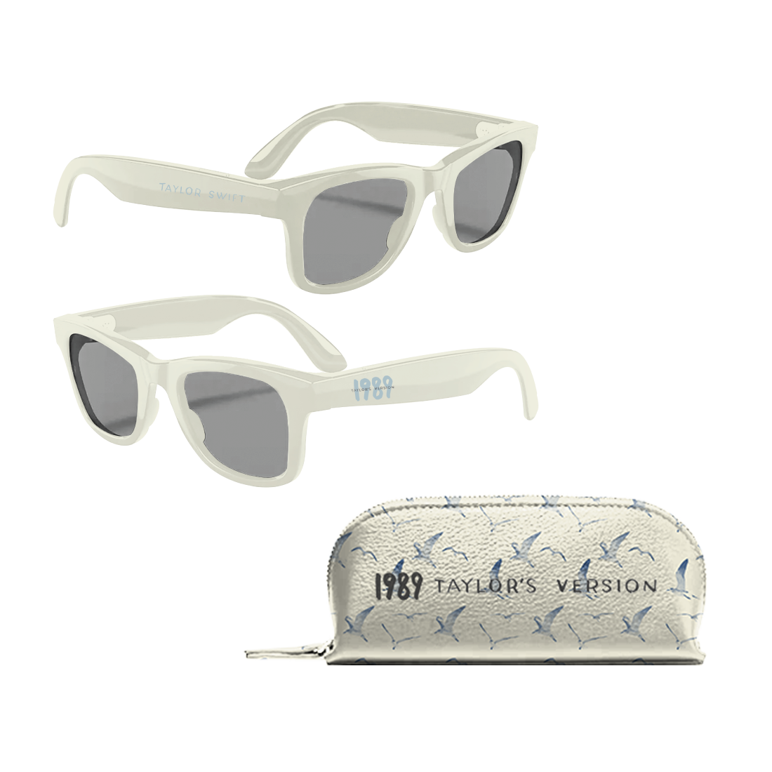 1989 (Taylor's Version) Cream Sunglasses and Case