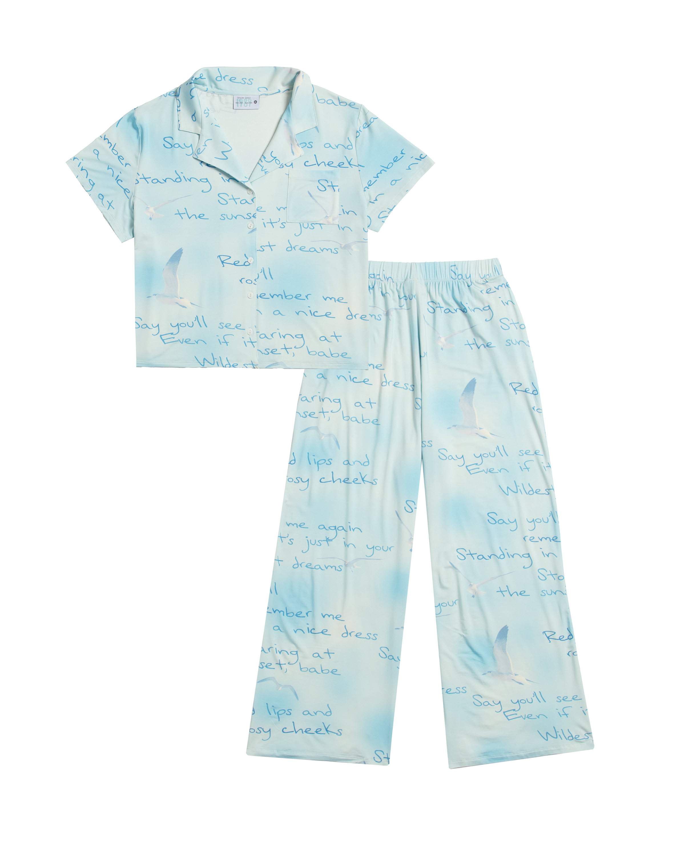 Wildest Dreams Blue Pajama Set