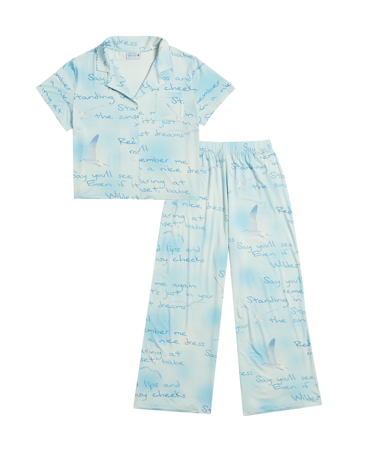 Wildest Dreams Blue Pajama Set