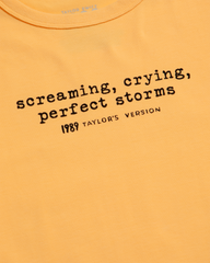 Screaming, Crying, Perfect Storms Baby T-Shirt